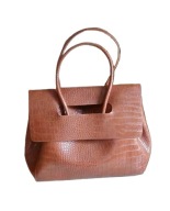 Torebka nowa torba Vintage tłoczona wzór skóra krokodyla elegancka