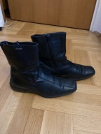 BOTKI DAMSKIE GABOR TEX (5 1/2) 38.5 CZARNE SUWAK OCIEPL GUMA