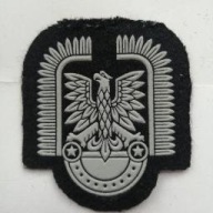 Naszywka wojskowa orzełek czarny