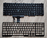 KLAWIATURA DELL E5550 E5570 E5580 5550 3510 7510 7710 LED ORYGINAŁ + RAMKA