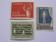 Dania - zestaw - Mi. 493, 494, 498 **