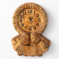 Zegar ścienny drewniany duży nietypowe zegary ścienne zegar z drewna