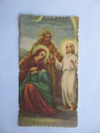 ŚWIĘTA RODZINA stary ŚW. OBRAZEK