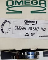 OMEGA OETIKER OPASKA ZACISKOWA OSŁONY PRZEGUBU PÓŁOSI 60-63/7 mm W2 W1 MEGA