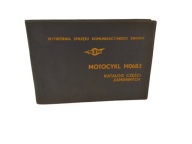 Motocykl WSK M06B3 katalog części zamiennych