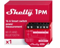Shelly 1PM Gen3 – PRZEKAŹNIK Wi-Fi 16A z pomiarem energii Bluetooth