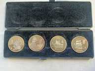 Zestaw medali 250-lecie odkrycia rosyjskiej Ameryki, Rosja