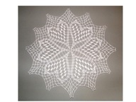 Serwetka szydełkowa śr. ok. 35 cm