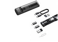 Podróżne Etui do ładowania Toocki PD 60W USB C do typu C Zestaw kabli 5 w 1