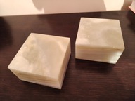 2 Duże kamienie 10x10x6 cm, na biurko, przycisk do papieru.