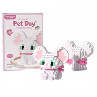 Zestaw Klocków Klocki Konstrukcyjne - Słodka Mysz Kotek Kot, 233el. Prezent