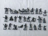 Zestaw żołnierzyków Poszukiwacze złota 25 x sztuk figurki PRL
