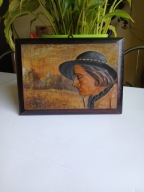 Stary obraz obrazek Góral Góry Góra