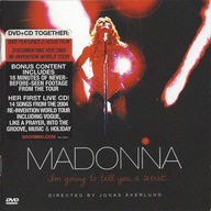 CD+DVD - MADONNA - 'I'm Going To Tell You A Secret' - jak nowa