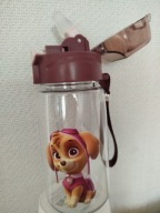 Bidon| Butelka 550 ml| Ze słomką| Psi Patrol| Fiolet| Sky| AS
