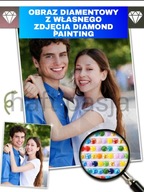 HAFT DIAMENTOWY Z TWOJEGO ZDJĘCIA DIAMOND PAINTING MOZAIKA DIAMENTOWA