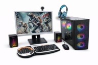 Zestaw gamingowy komputer ARGB/64GB RAM/RX 580 8GB/SSD NVMe/2 TB/Wi-Fi 6