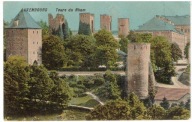 Luxemburg - wieże Rham - 1914 r