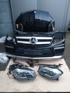 MERCEDES GL X166 W166 AMG PRZÓD ZDERZAK PAS CHŁODNICE LAMPY 3.5CDI