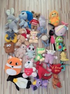 Zestaw maskotek 25szt Średnie 10-20cm 821