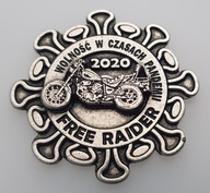 Znaczek, odznaka, blacha zlotowa, motocyklowa No.2980