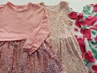 MARKOWA MEGA PAKA DLA DZIEWCZYNKI 122/128 + GRATIS