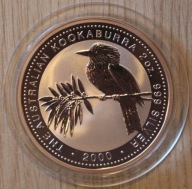 KOOKABURRA 2000 - 2 $ DOLARY 2000 AUSTRALIA 2 OZ 999 - 2 UNCJE - PIĘKNA