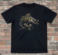 Koszulka z sandaczem zander t-shirt spinning sandacz Rozmiary w opisie
