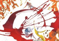 SALVADOR DALI -BIBLIA- NA POCZĄTKU BÓG STWORZYŁ NIEBO I ZIEMIĘ -1972 r.