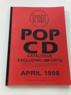POP CD CATALOGUE EXCLUDING IMPORTS APRIL 1998