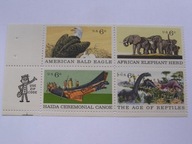 USA - 100 lat Muzeum Natury - Nowy Jork - Mi. 999-1002 ** czwórka