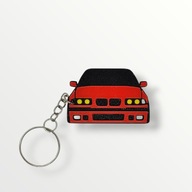 Brelok BMW E36 - Różne kolory zawieszka samochód do kluczy 3D
