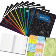 KOMPLETNY ZESTAW ZESZYTOW DO PRZEDMIOTOW A5 60 KARTEK KLASA 7 KLASA 8