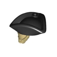 LEGO Pirates - Kapelusz piracki z włosami spiętymi w kucyk - 67043pb01