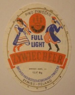 ETYKIETA - ŻYWIEC - PIWO ŻYWIECKIE - FULL LIGHT - ZYWIEC BEER