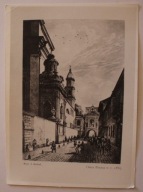 WILNO - Ostra brama w r. 1863 - REPRODUKCJA - JAN BUŁHAK