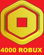 ROBLOX ROBUX 4000 SZTUK 4000RS 4K ROBUXÓW ROBUXY GAMEPASS