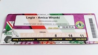 bilet LEGIA Warszawa - AMICA Wronki 03.10.2003