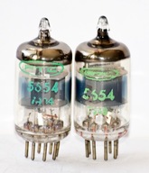 Lampy RTC 6AK5 5654 6J1P 6Ż1P 6J1 EF95 PARA IDEALNA BLUE GLASS