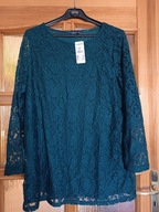 bluzka KAPPAHL 2XL duży rozmiar butelkowa zieleń