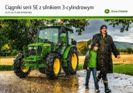 PROSPEKT JOHN DEERE CIĄGNIKI SERII 5E Z SILNIKIEM 3-CYLINDROWYM