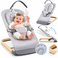LEŻACZEK BUJACZEK MOBY-SYSTEM LILY 2W1 0-9 KG WKŁADKA 3 POZYCJE