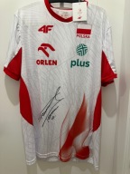 Koszulka siatkarska 4f reprezentacji Polski z podpisem Tomasza Fornala