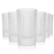 ORYGINALNE KIELISZKI Jägermeister FROSTED 4cl SHOT ZESTAW 6 szt NOWE KARTON