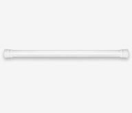 KARNISZ TELESKOPOWY PRYSZNICOWY BEZ WIERCENIA ROZPOROWY BIAŁY 90-160CM