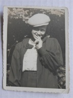 II RP kobieta kaszkiet moda 1938 (1716d)