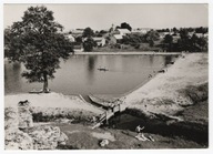 Kroczyce k. Zawiercie. Kąpielisko. Fot. J. Siudecki. 1970r.