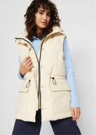 BONPRIX BPC BEŻOWA - ECRU KAMIZELKA PUCHOWA 38