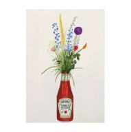 Plakat „Ketchup Vase” – Humorystyczna Dekoracja Kuchni i Jadalni