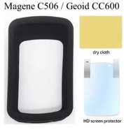 Case, etui czarne do Magene C506 C506se + folia ochronna Geoid CC600
